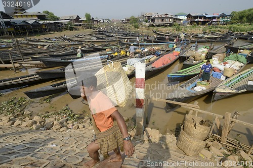 Image of ASIA MYANMAR NYAUNGSHWE INLE LAKE