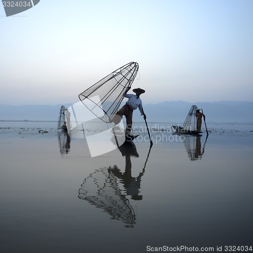 Image of ASIA MYANMAR INLE LAKE