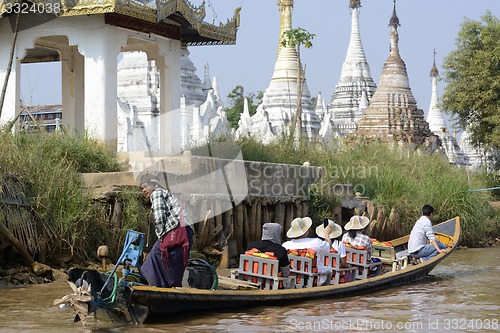 Image of ASIA MYANMAR NYAUNGSHWE BOAT TAXI