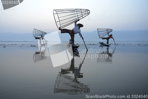 Image of ASIA MYANMAR INLE LAKE