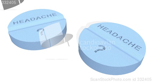 Image of headache pills