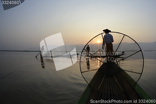 Image of ASIA MYANMAR INLE LAKE