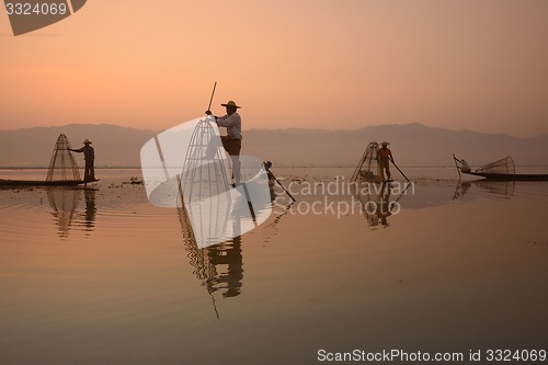 Image of ASIA MYANMAR INLE LAKE