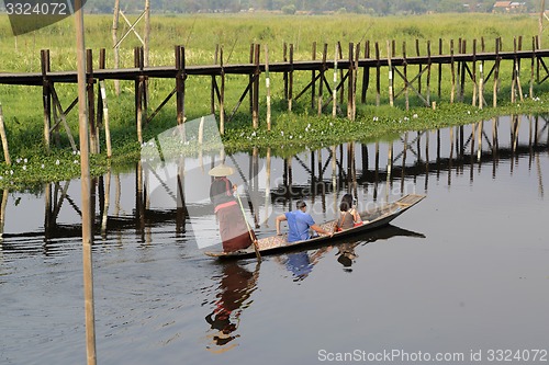 Image of ASIA MYANMAR NYAUNGSHWE FLOATING GARDENS