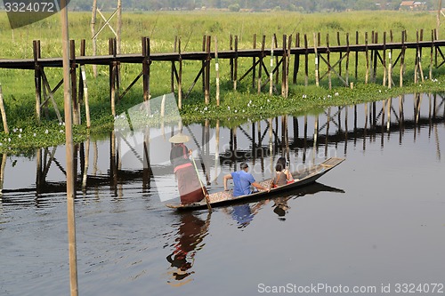 Image of ASIA MYANMAR NYAUNGSHWE FLOATING GARDENS