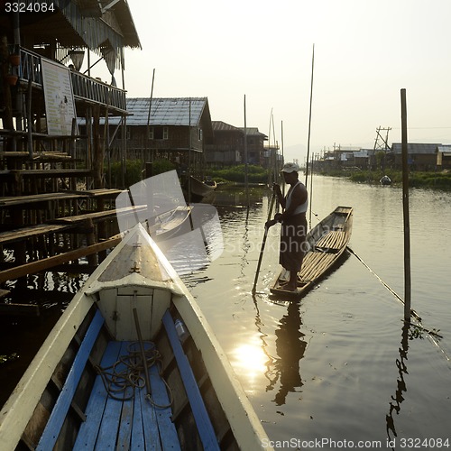 Image of ASIA MYANMAR NYAUNGSHWE FLOATING GARDENS