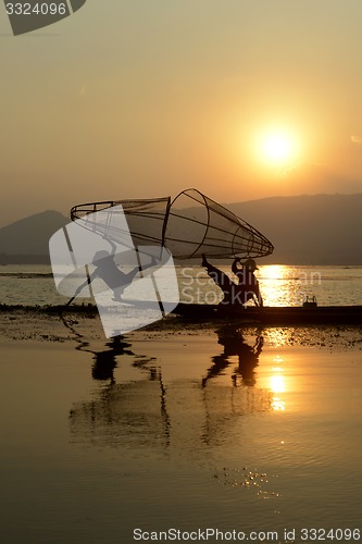 Image of ASIA MYANMAR INLE LAKE