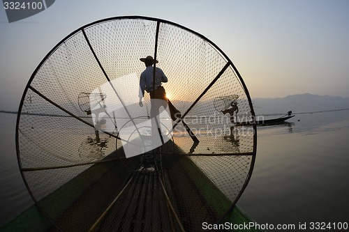 Image of ASIA MYANMAR INLE LAKE