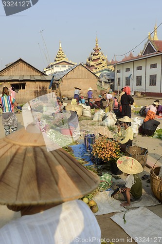 Image of ASIA MYANMAR NYAUNGSHWE INLE LAKE MARKET