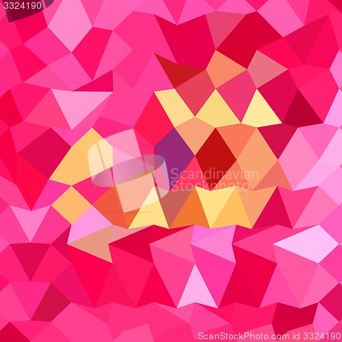 Image of Brink Pink Abstract Low Polygon Background