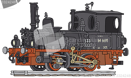 Image of Old steam locomotive