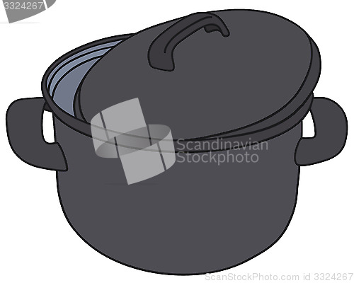 Image of Black pot