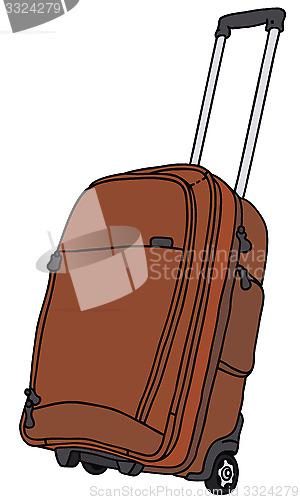 Image of Red big baggage