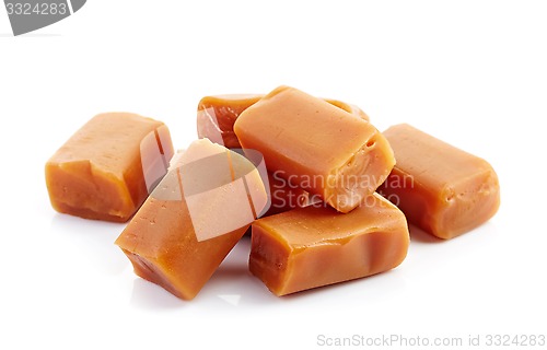 Image of caramel candies