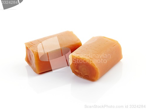 Image of caramel candies