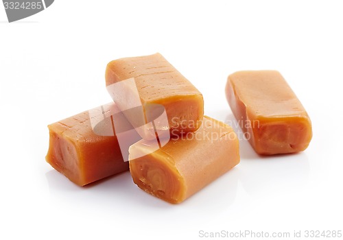 Image of caramel candies