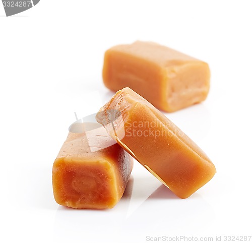 Image of caramel candies