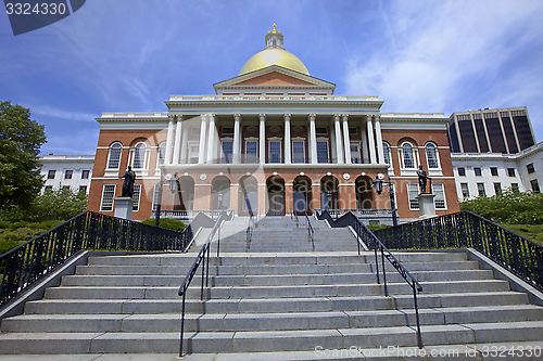 Image of Massachusetts State House, Boston, USA 