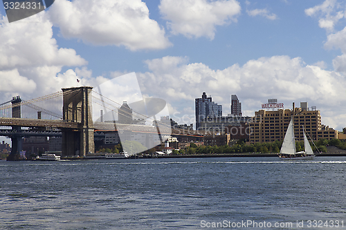 Image of Brooklyn Bridge in New York, USA
