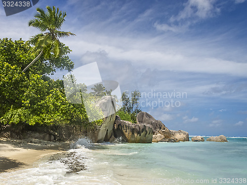 Image of tropical island