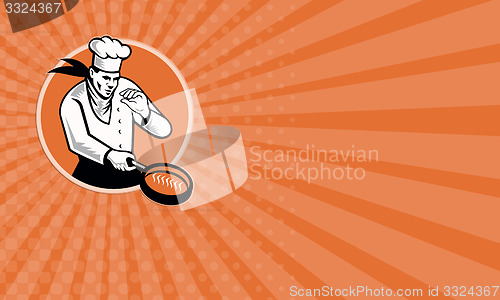 Image of Business card Chef Cook Cooking Pan Circle