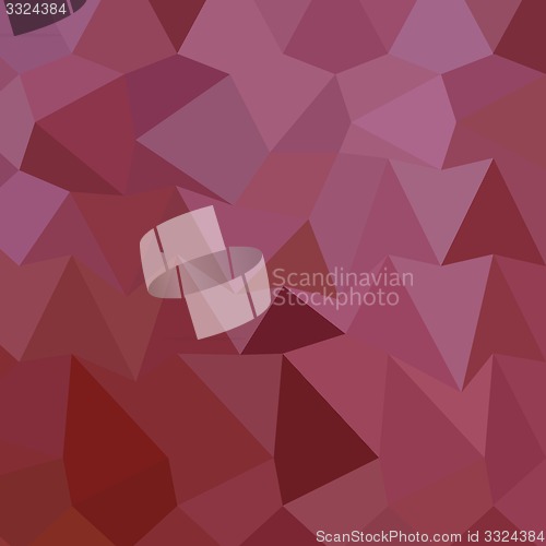 Image of Antique Fuchsia Abstract Low Polygon Background