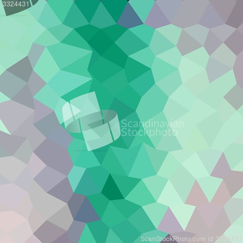 Image of Celadon Green Abstract Low Polygon Background