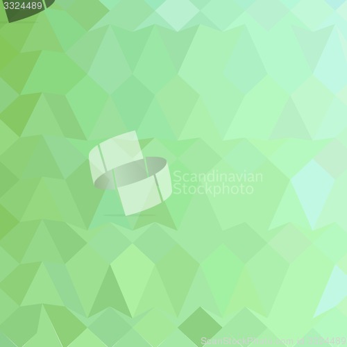 Image of Absinthe Green Abstract Low Polygon Background