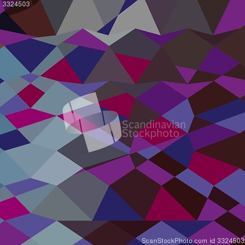 Image of Deep Magenta Abstract Low Polygon Background