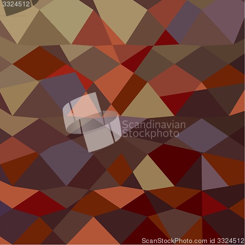 Image of Butterscotch Brown Abstract Low Polygon Background