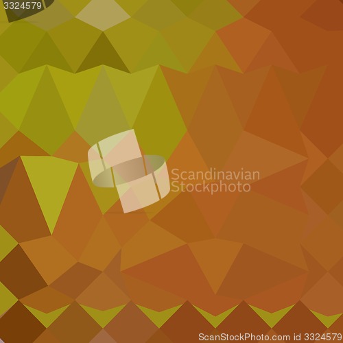 Image of Cocoa Brown Abstract Low Polygon Background