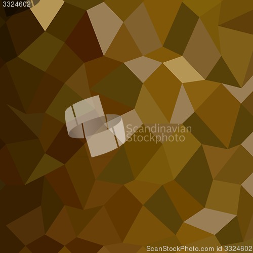 Image of Olive Drab Abstract Low Polygon Background