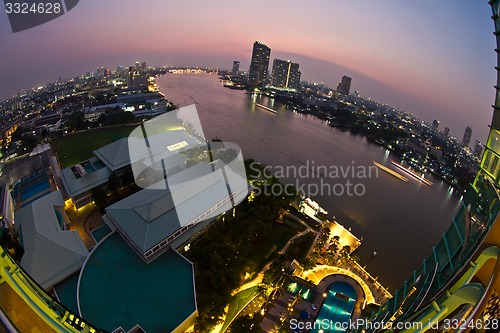 Image of Chao Phraya river in Bangkok