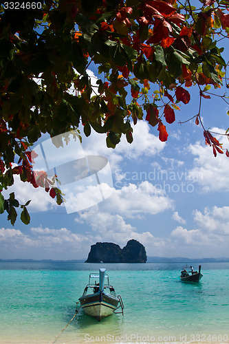 Image of At the beach in thailand