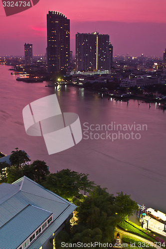 Image of Chao Phraya river in Bangkok