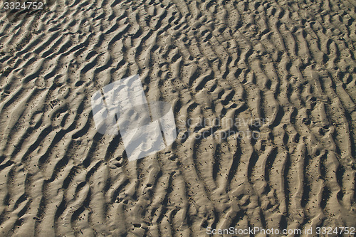 Image of sand pattern at the beach