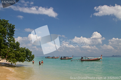 Image of At the beach in thailand