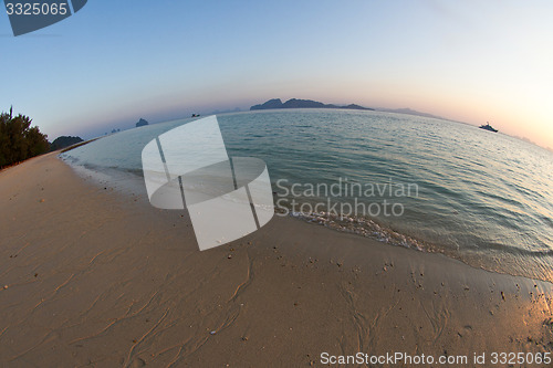 Image of View from beach in thailand