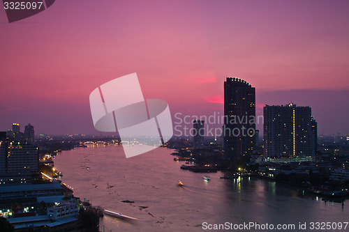 Image of Chao Phraya river in Bangkok