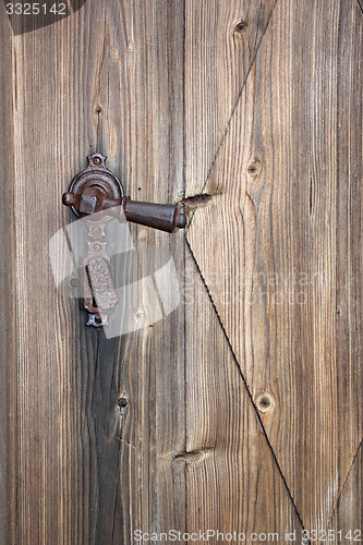 Image of Rusty keyhole