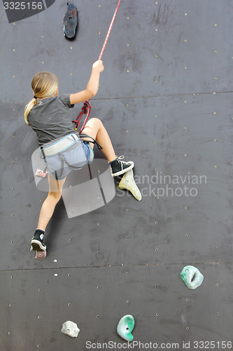 Image of Climbing the wall_2