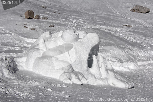 Image of Snow sculptures