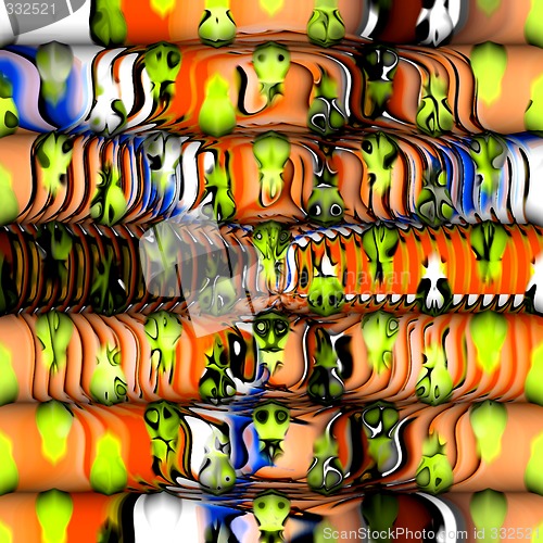 Image of Abstract 3d background