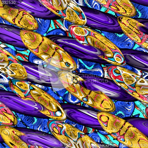 Image of Abstract 3d background