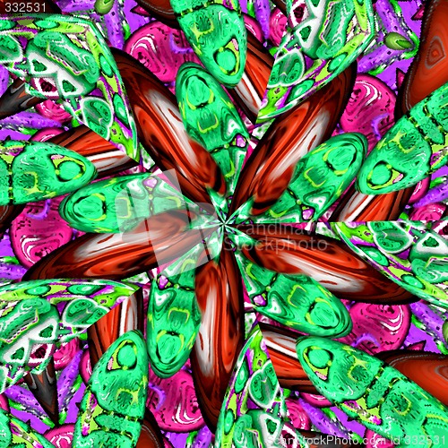 Image of Abstract 3d background