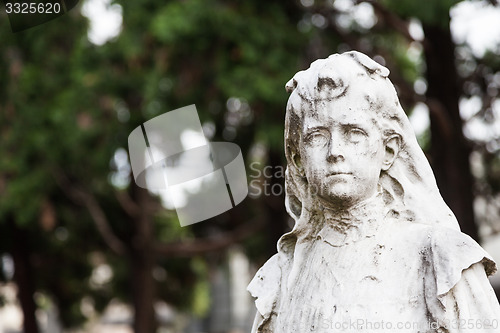 Image of Old Cemetery statue