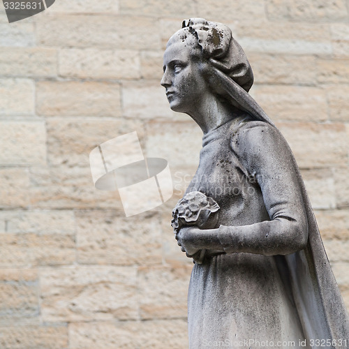 Image of Old Cemetery statue