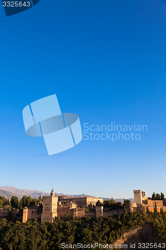 Image of Alhambra in Granada - Spain