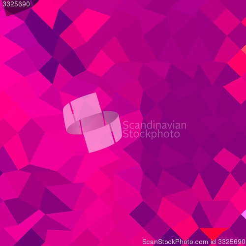 Image of Medium Violet Red Abstract Low Polygon Background