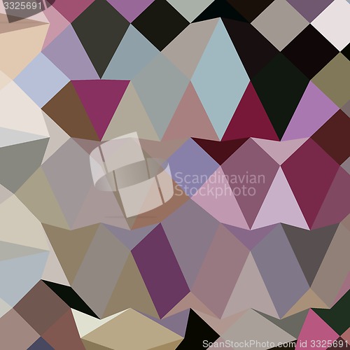 Image of Antique Fuschia Abstract Low Polygon Background